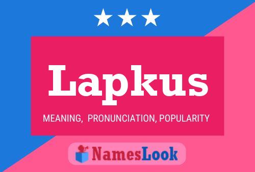 Постер имени Lapkus