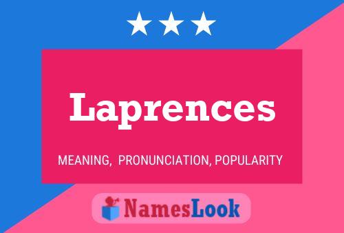 Постер имени Laprences