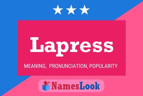 Постер имени Lapress