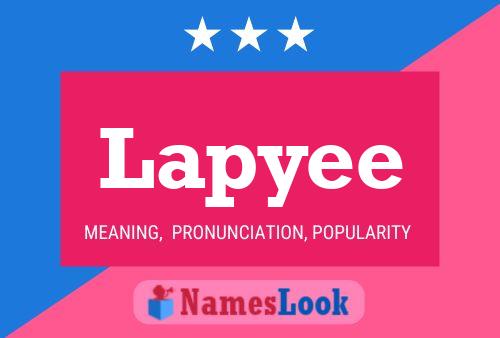 Постер имени Lapyee