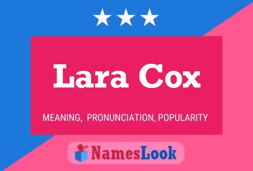 Постер имени Lara Cox