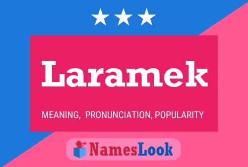 Постер имени Laramek