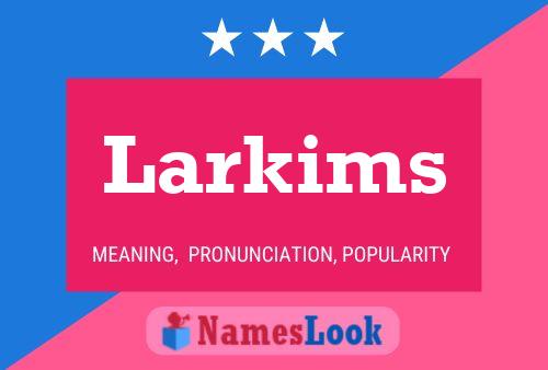 Постер имени Larkims