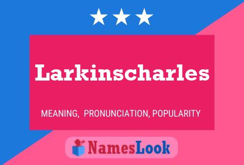 Постер имени Larkinscharles