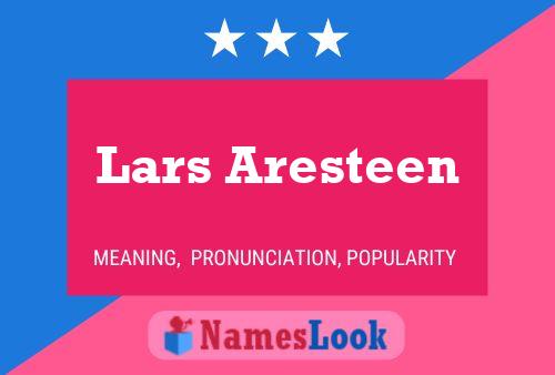 Постер имени Lars Aresteen