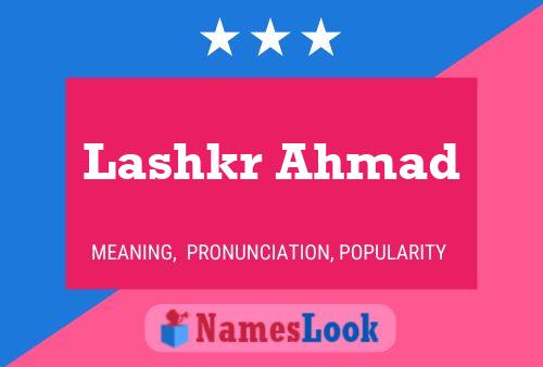 Постер имени Lashkr Ahmad