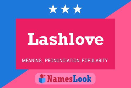 Постер имени Lashlove