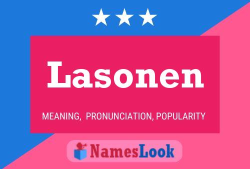 Постер имени Lasonen