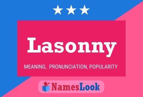 Постер имени Lasonny