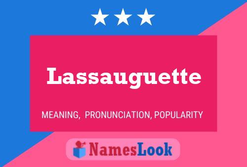 Постер имени Lassauguette