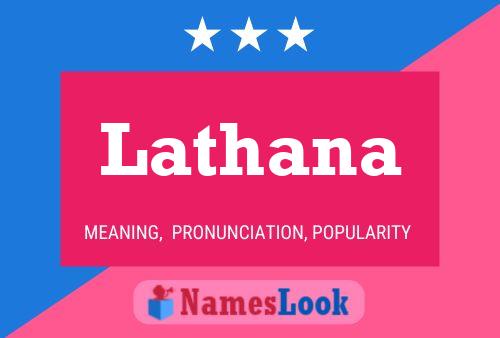 Постер имени Lathana