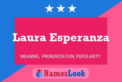 Постер имени Laura Esperanza