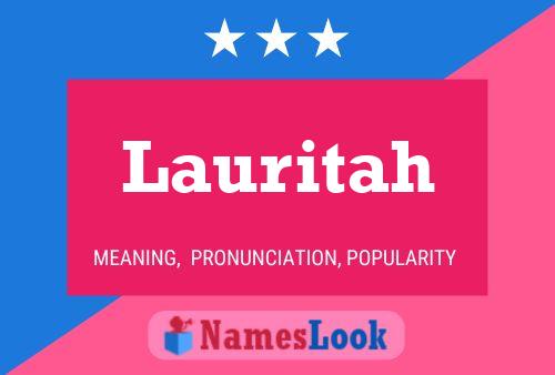 Постер имени Lauritah