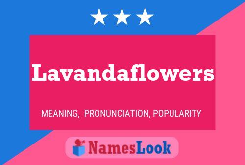 Постер имени Lavandaflowers