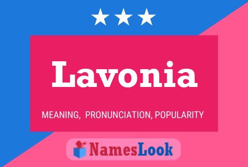 Постер имени Lavonia