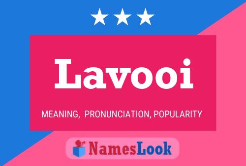 Постер имени Lavooi