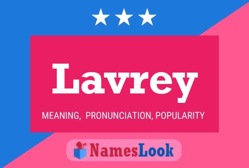 Постер имени Lavrey