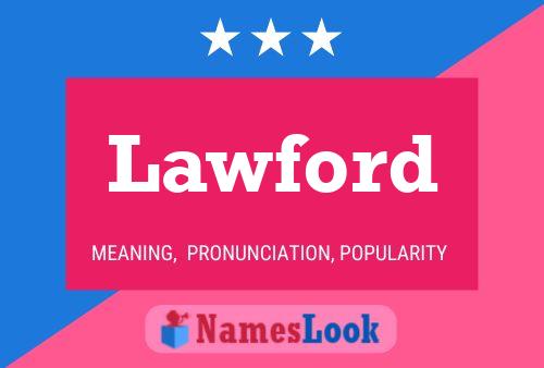 Постер имени Lawford