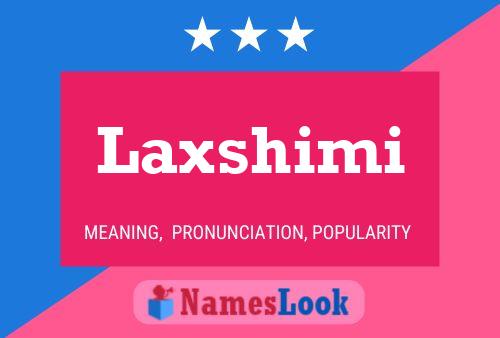 Постер имени Laxshimi