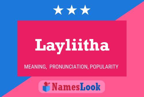 Постер имени Layliitha