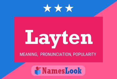 Постер имени Layten