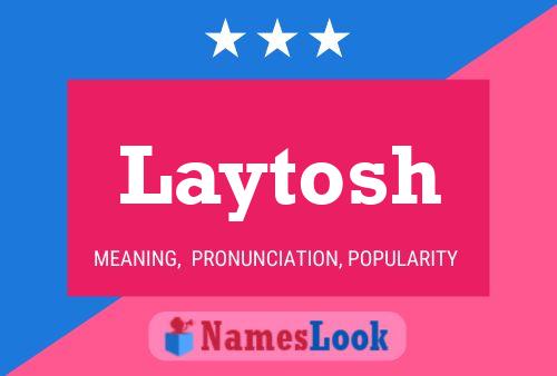 Постер имени Laytosh