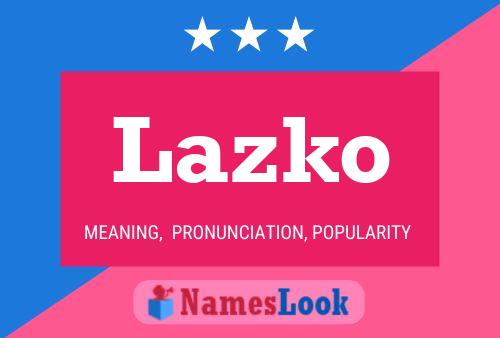 Постер имени Lazko