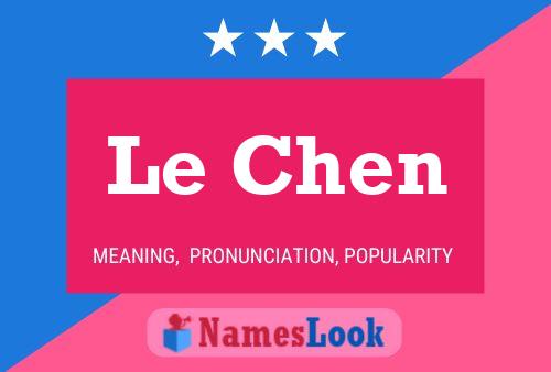 Постер имени Le Chen