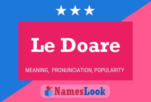 Постер имени Le Doare