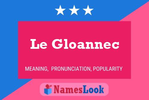 Постер имени Le Gloannec