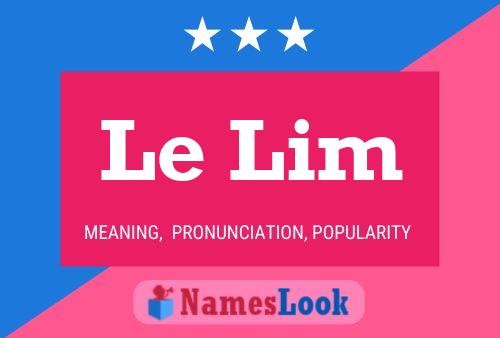 Постер имени Le Lim