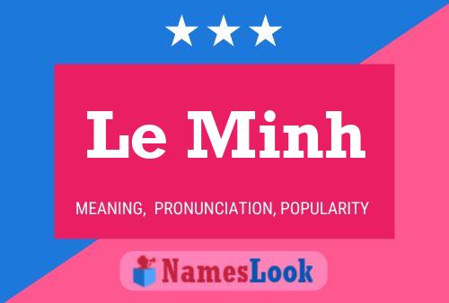 Постер имени Le Minh