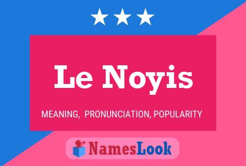 Постер имени Le Noyis