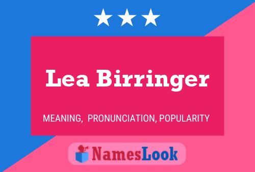 Постер имени Lea Birringer