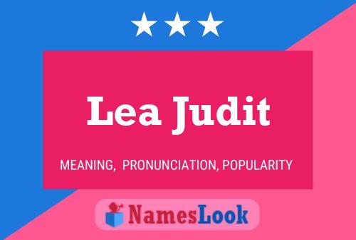 Постер имени Lea Judit