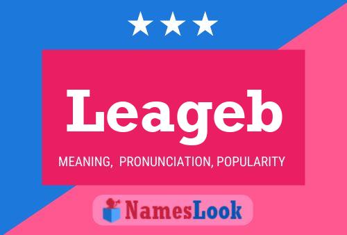 Постер имени Leageb