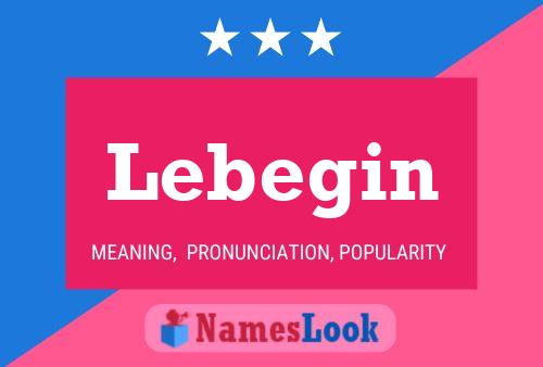 Постер имени Lebegin