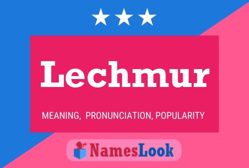 Постер имени Lechmur