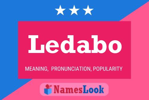 Постер имени Ledabo