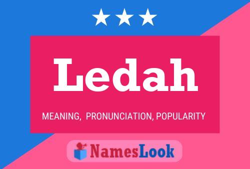 Постер имени Ledah