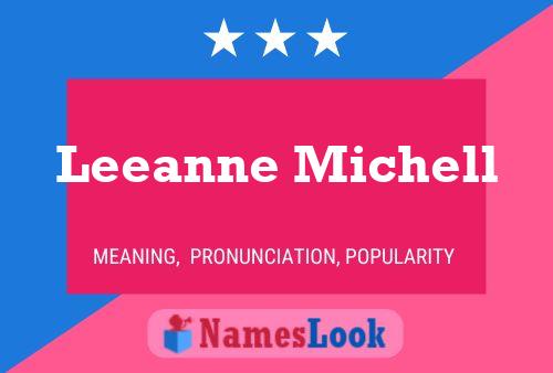 Постер имени Leeanne Michell