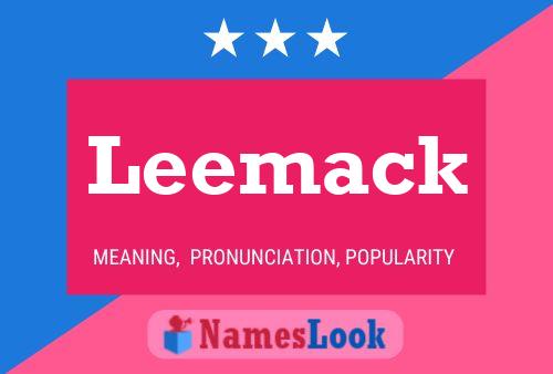 Постер имени Leemack