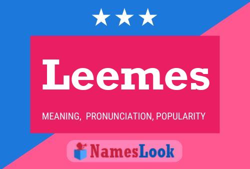 Постер имени Leemes