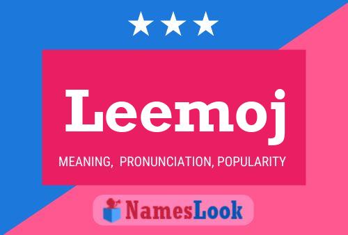 Постер имени Leemoj