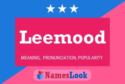 Постер имени Leemood