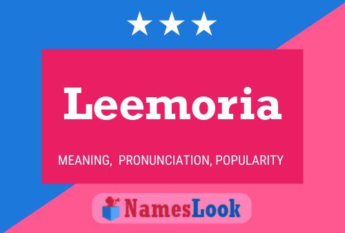 Постер имени Leemoria