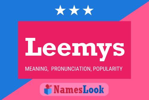 Постер имени Leemys