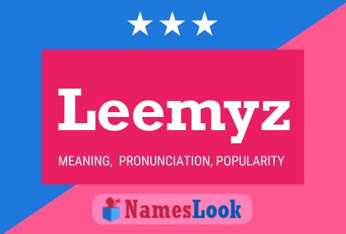 Постер имени Leemyz