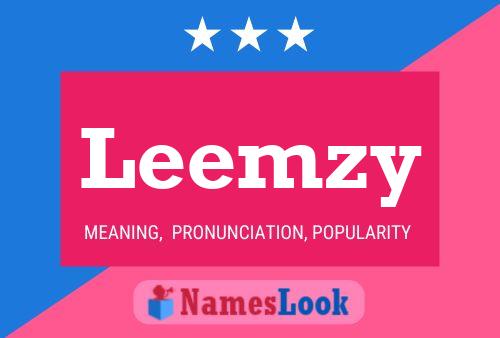 Постер имени Leemzy