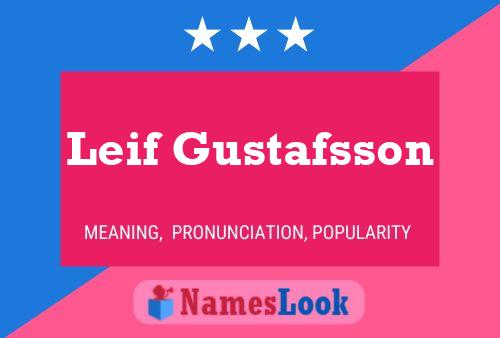 Постер имени Leif Gustafsson